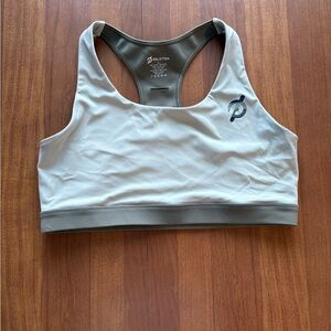 Peloton Women's Light Green Sports Bra Size 1x